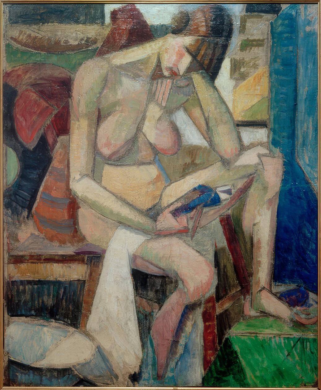 Nu assis - Albert Gleizes