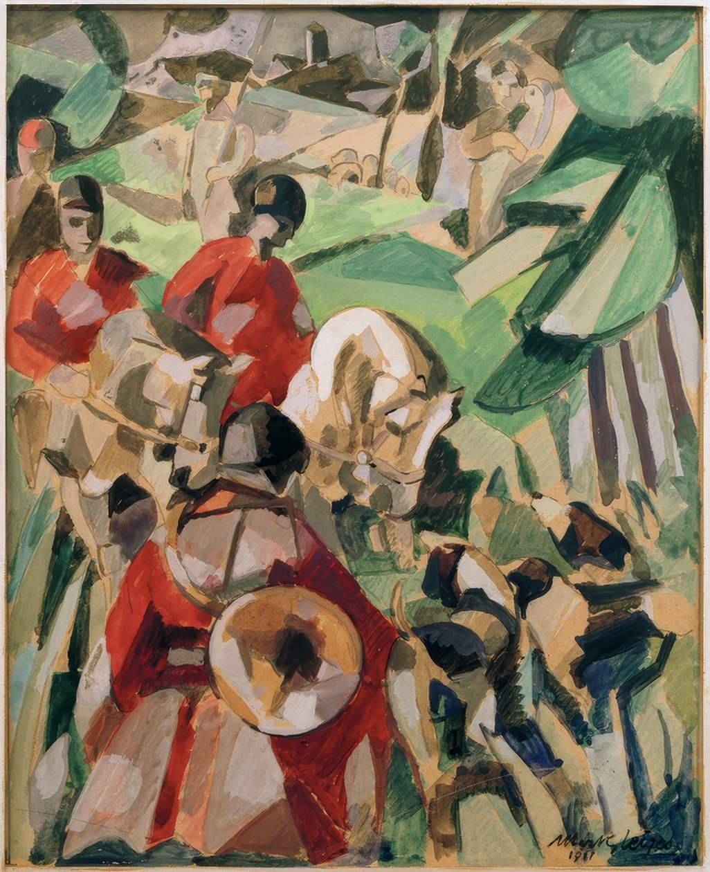 La chasse - Albert Gleizes