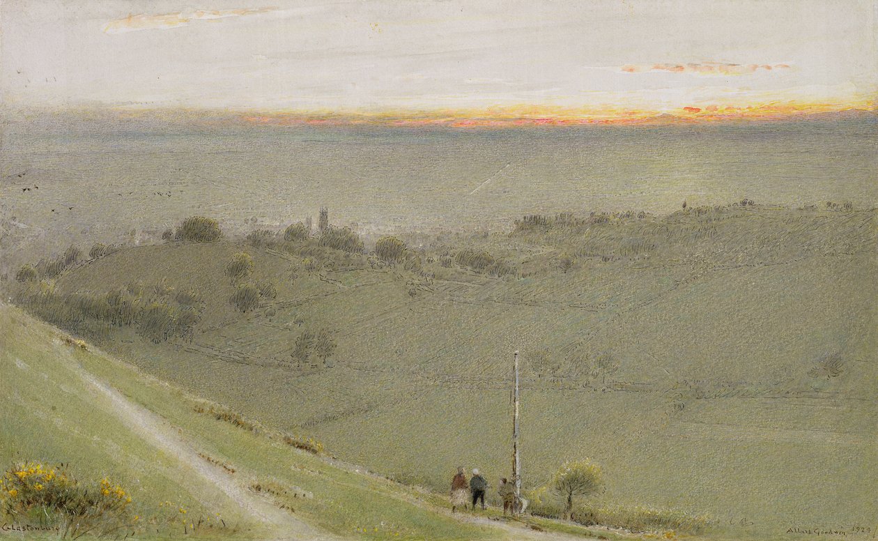 Glastonbury, 1924-25 - Albert Goodwin