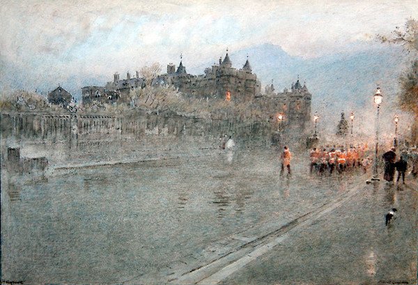 Holyrood, Édimbourg - Albert Goodwin