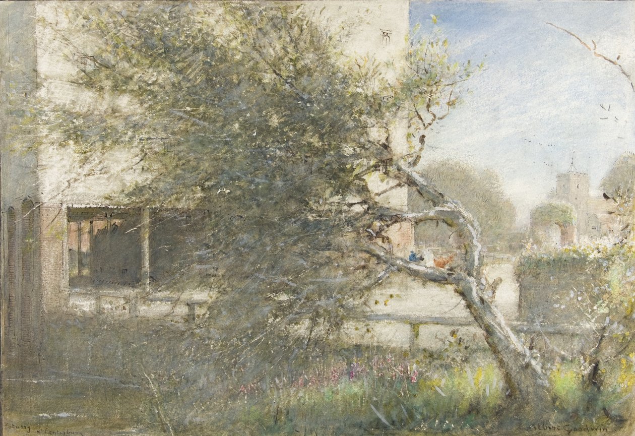 Sturry près de Canterbury - Albert Goodwin