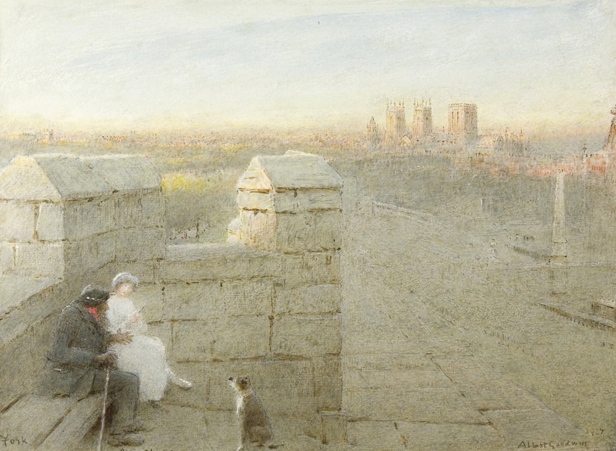 York, histoire ancienne - Albert Goodwin