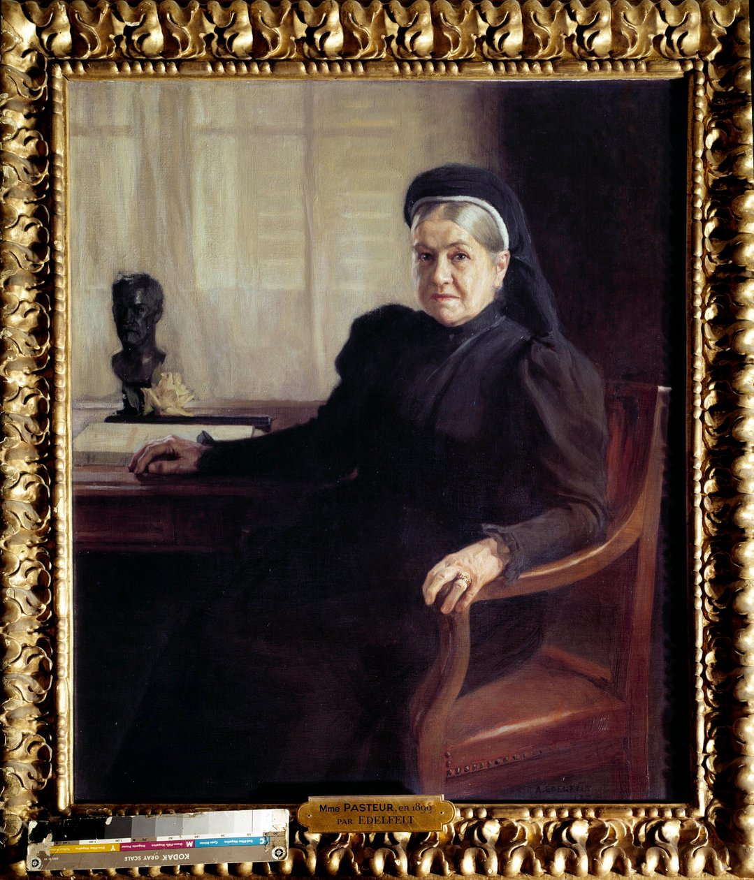 Portrait de Madame Pasteur - Albert Gustaf Aristides Edelfelt