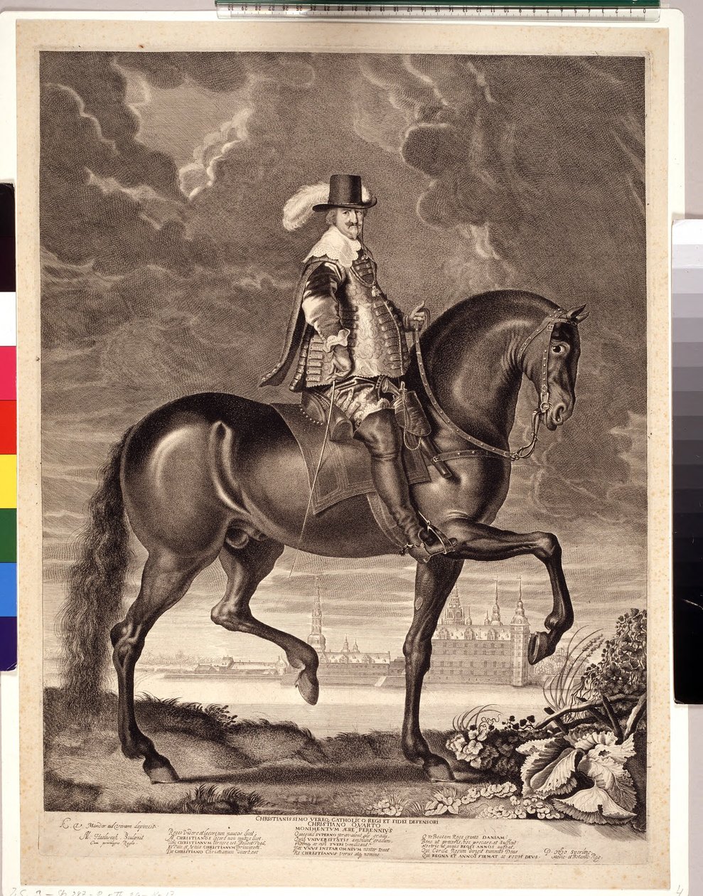 Christian IV à cheval - Albert Haelwegh