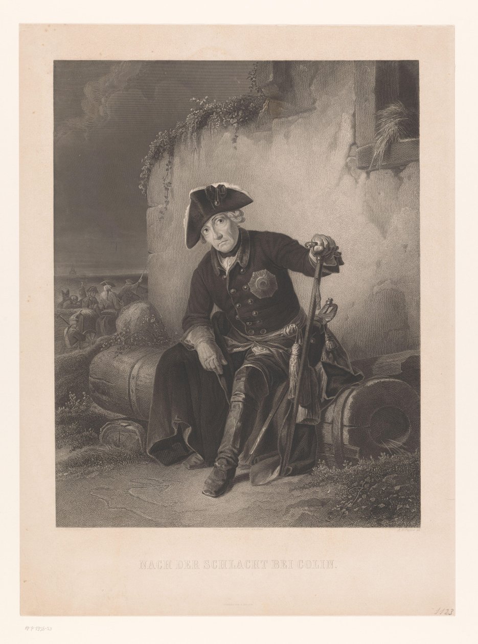 Frédéric le Grand après la bataille de Kolin - Albert Henry Payne