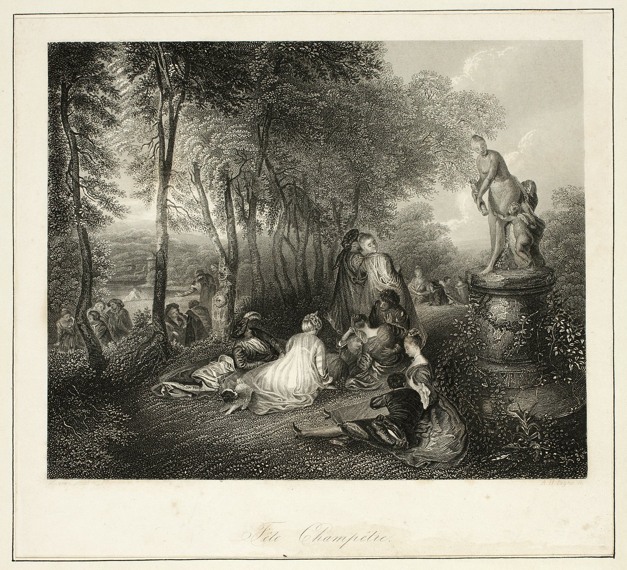 Fête Champêtre - Albert Henry Payne