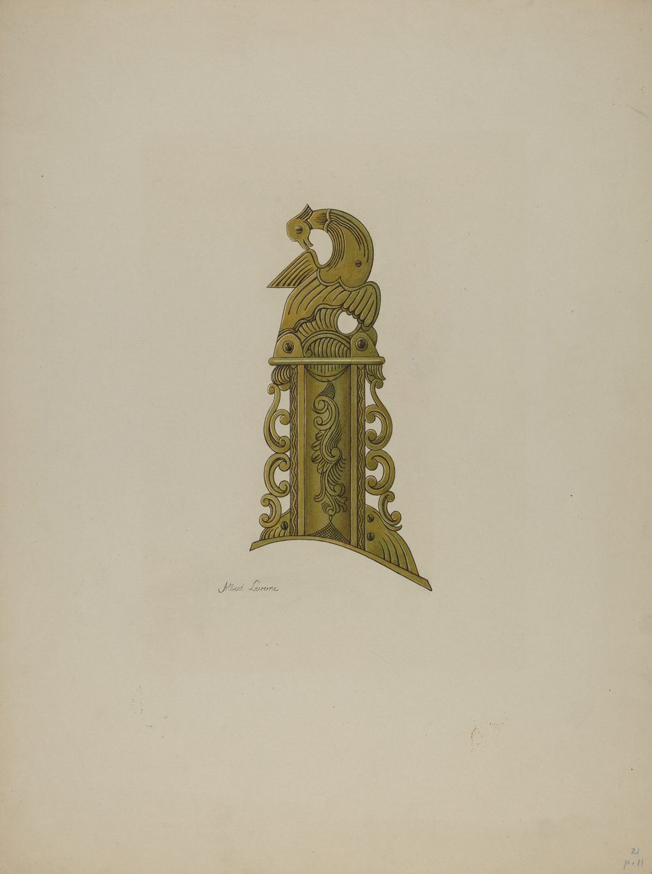 Boîte à patchs allemande de Pennsylvanie - Albert Levone