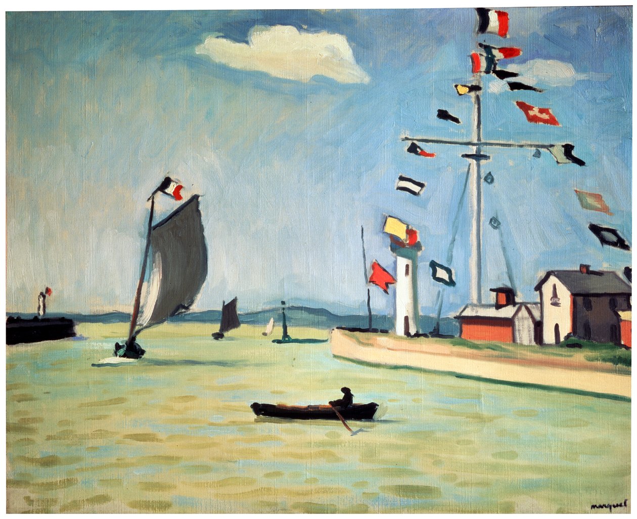 Port de Honfleur - Albert Marquet