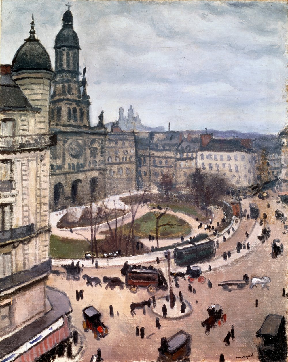 Place de la Trinité à Paris, 1911 - Albert Marquet