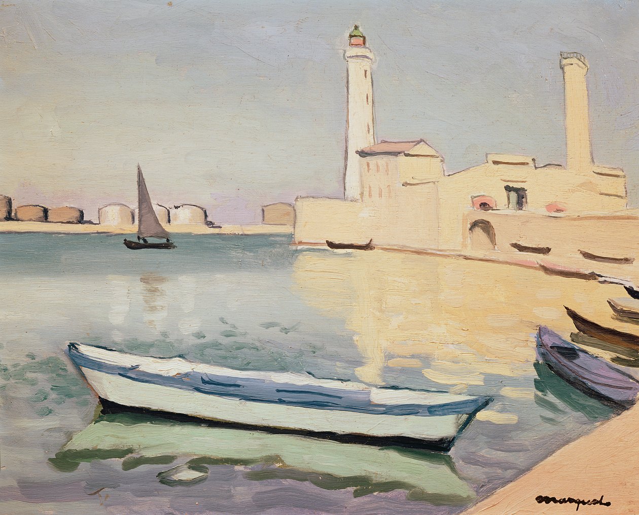 Le Port de Sète - Albert Marquet