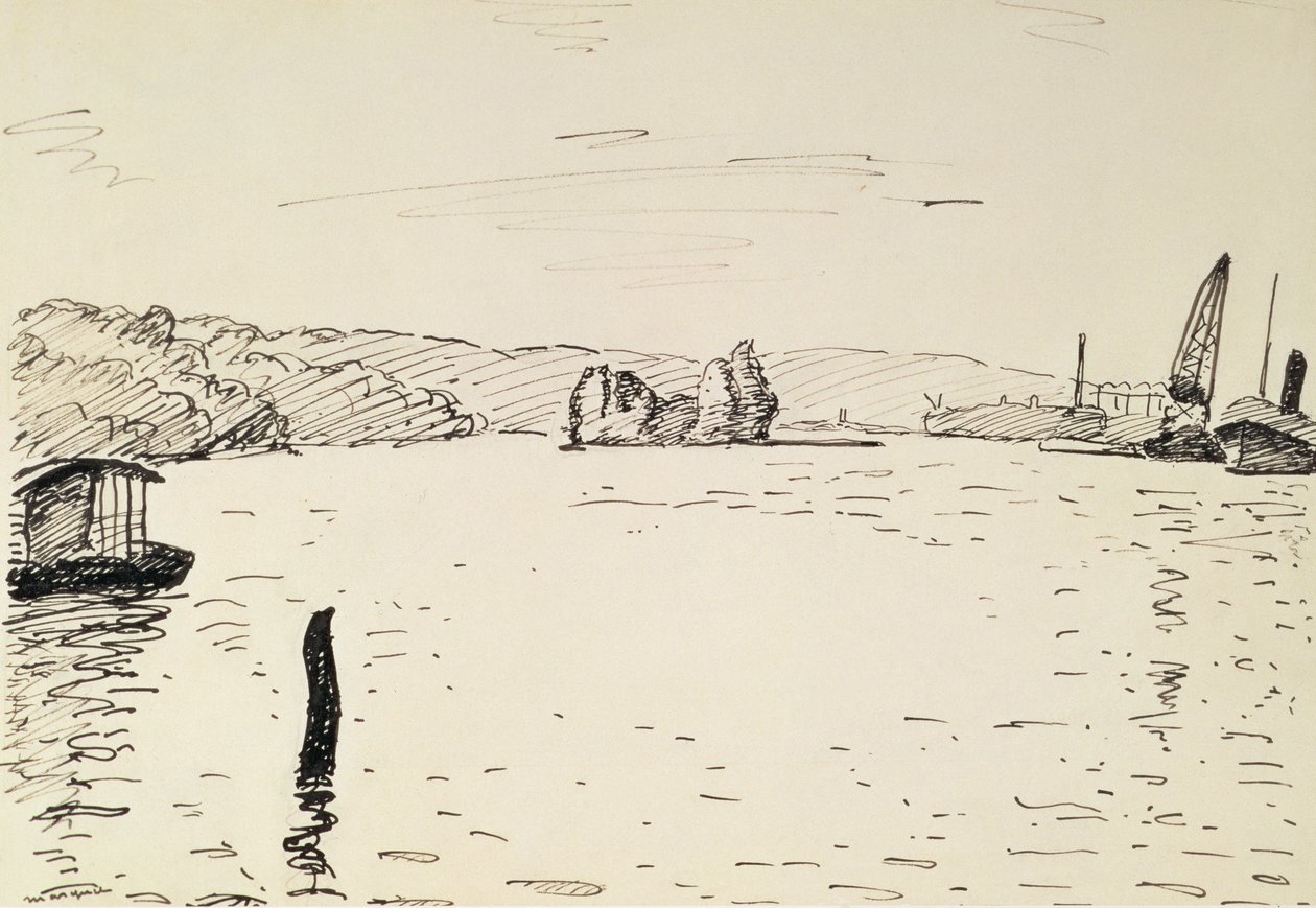 Vue des environs de Rouen - Albert Marquet