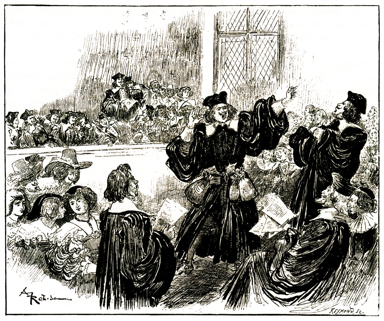 Plaidoyer pour la cause du gras dans le Paris du XVIIe siècle - Albert Robida