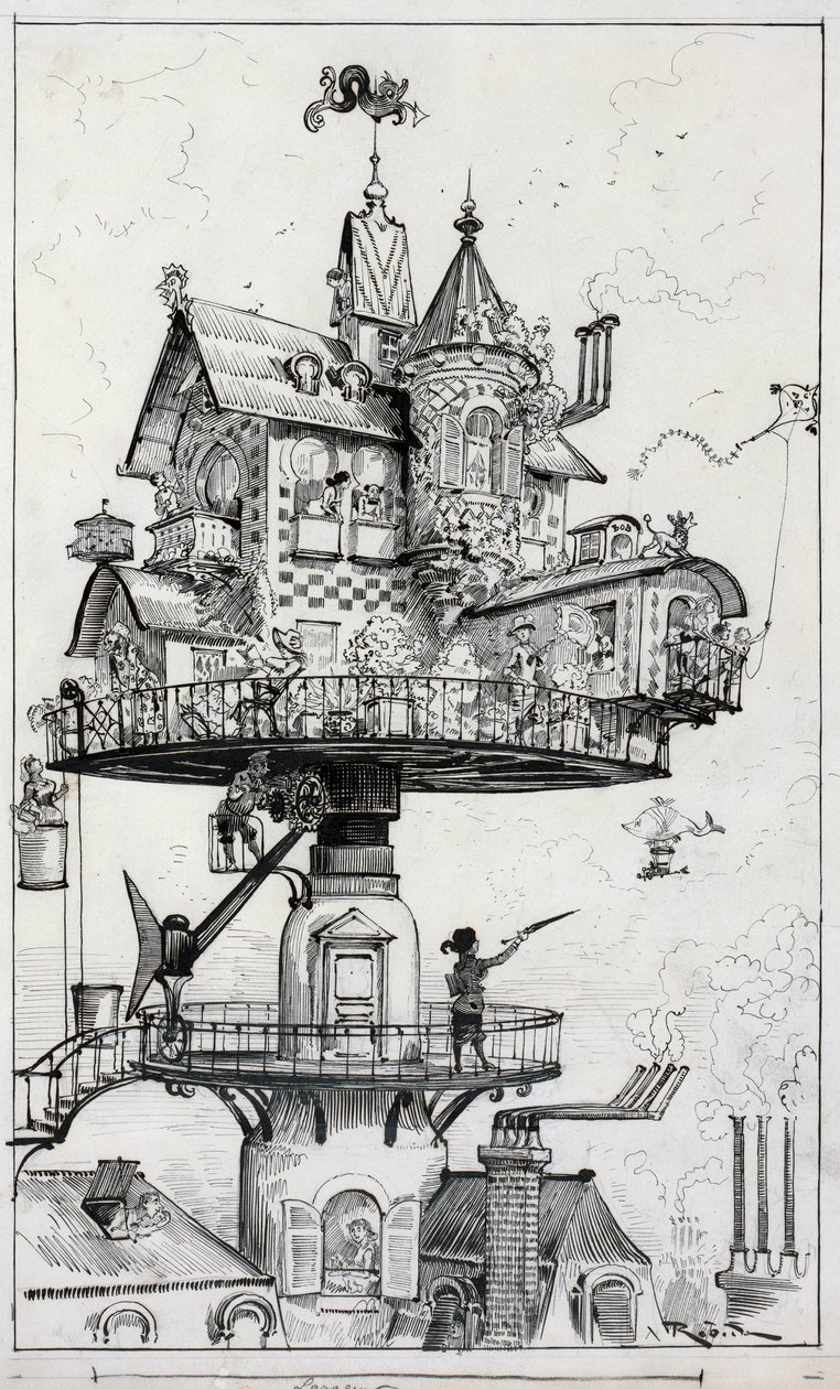 Dessin montrant une structure d