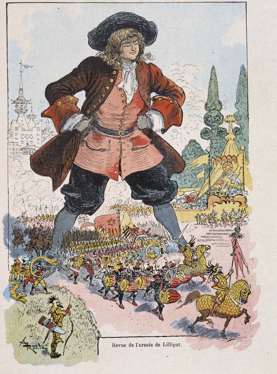 Gulliver à la revue de l