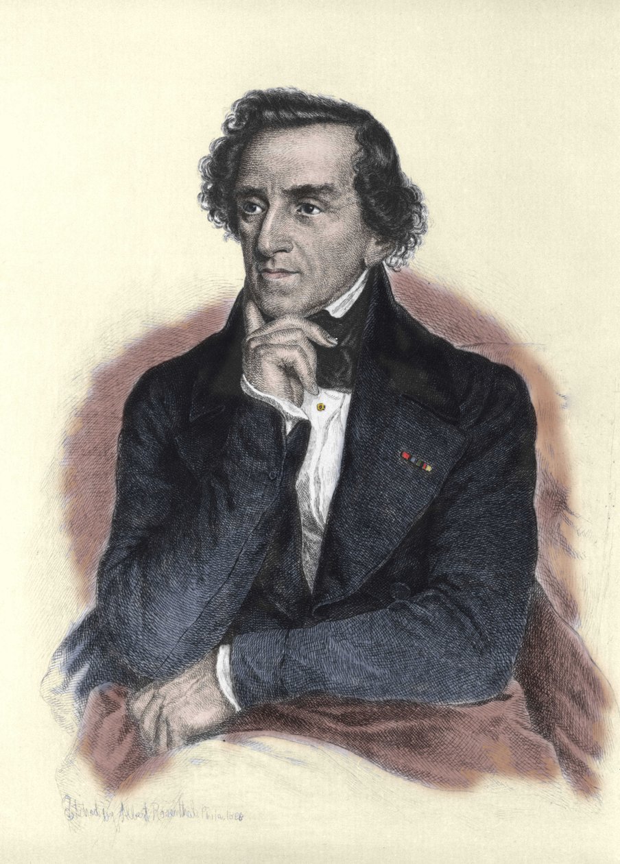 Portrait de Giacomo Meyerbeer, compositeur allemand. Dessin par Albert Rosenthal - Albert Rosenthal