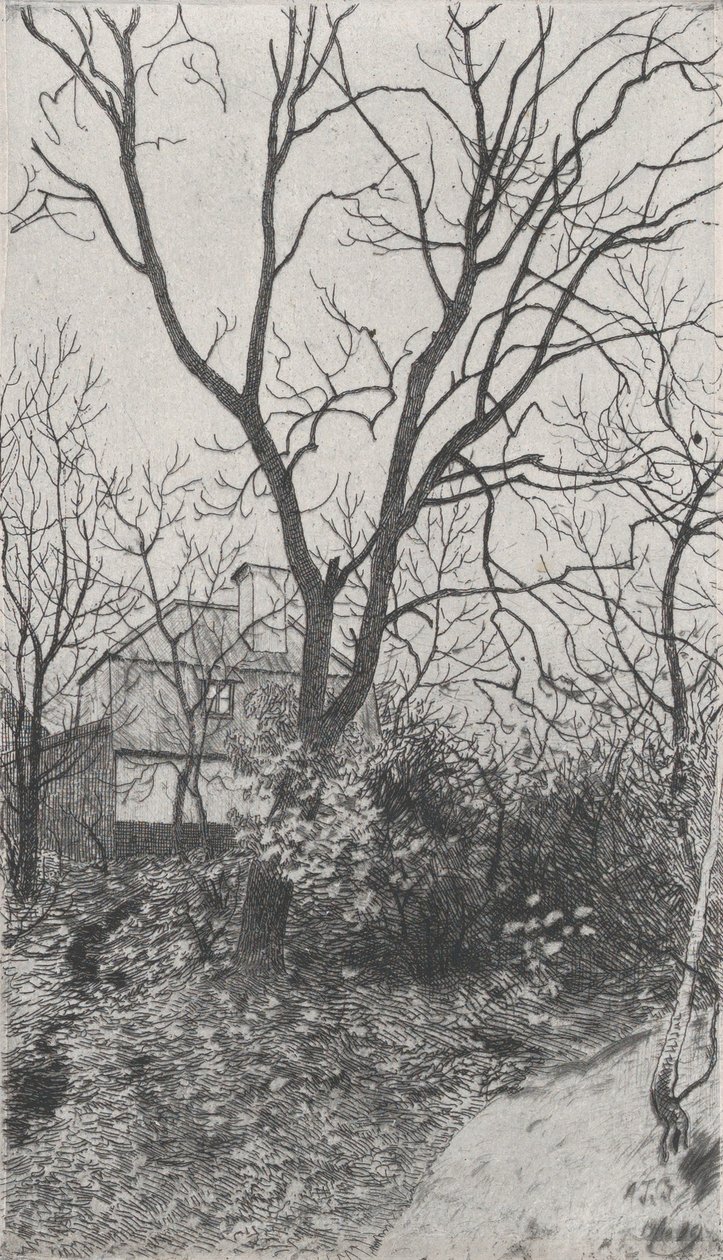 Automne Høst, du portfolio de la Société Suédoise des Beaux-Arts - Albert Theodor Gellerstedt