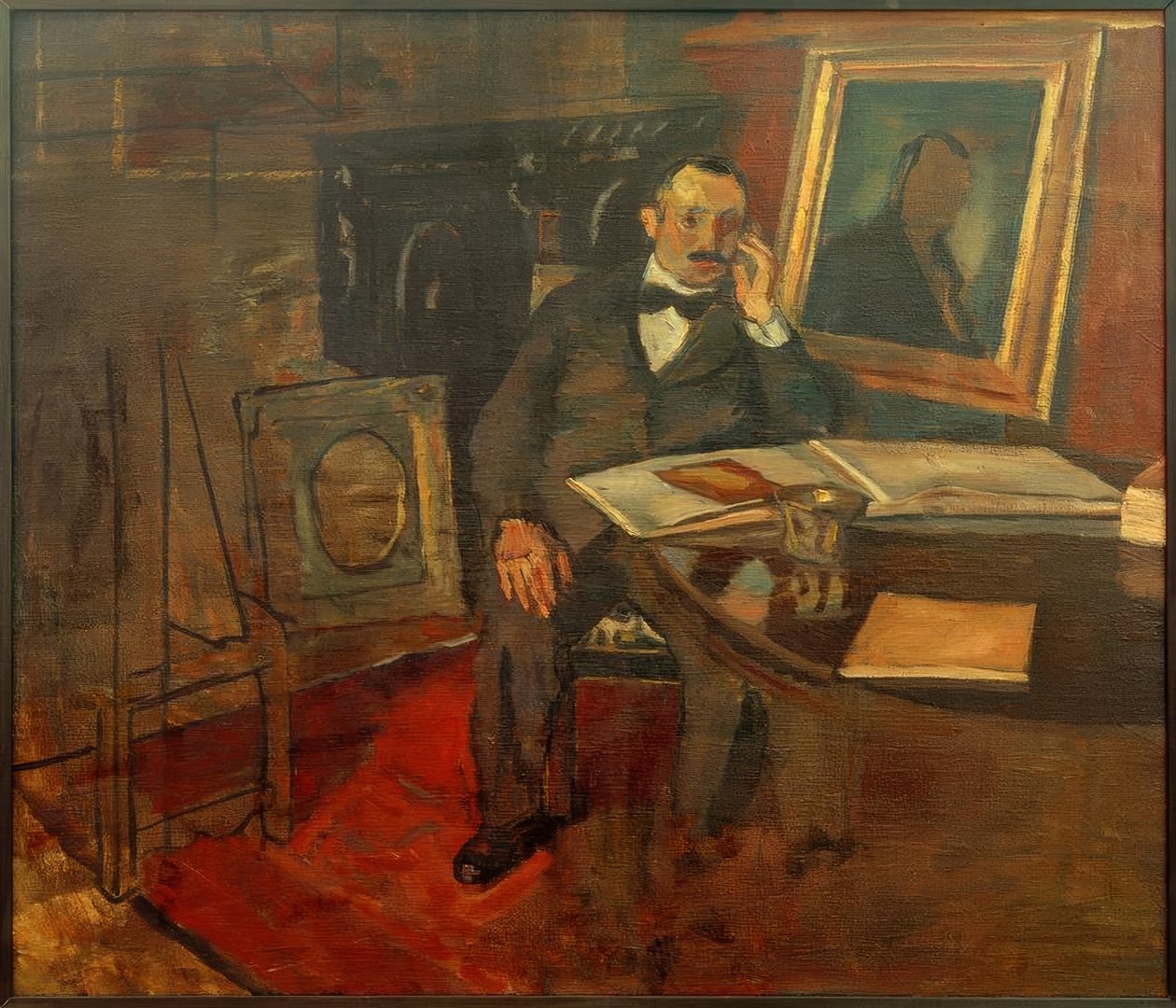 Portrait de Ludwig Löb Prager - Albert Weisgerber
