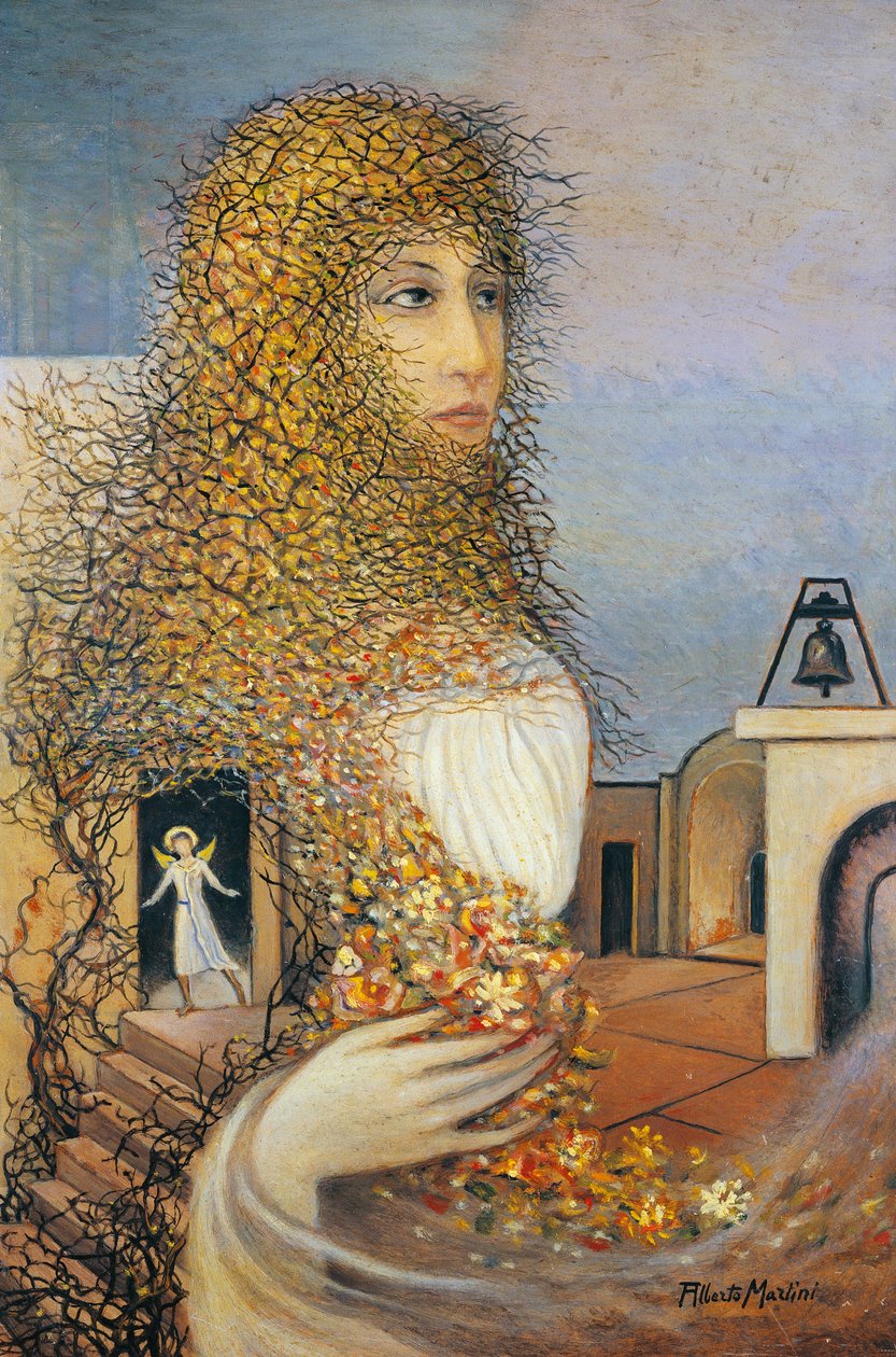 Vierge du monastère - Alberto Martini