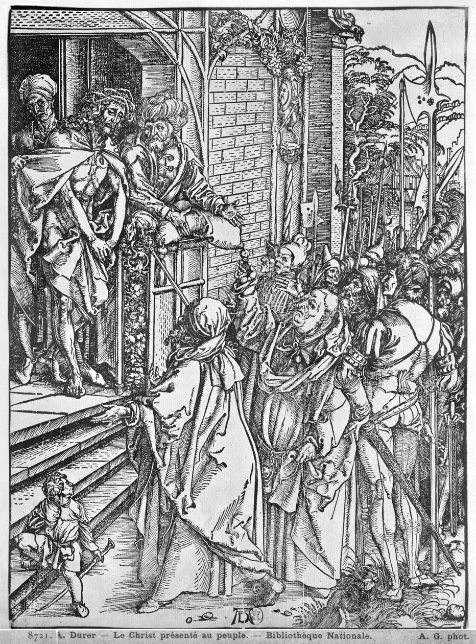 Christ présenté au peuple - Albrecht Dürer
