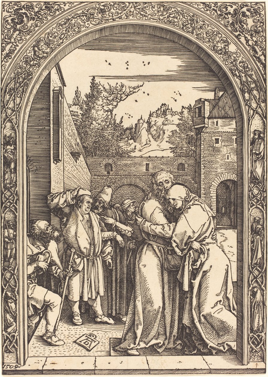 Joachim et Anne à la Porte Dorée - Albrecht Dürer
