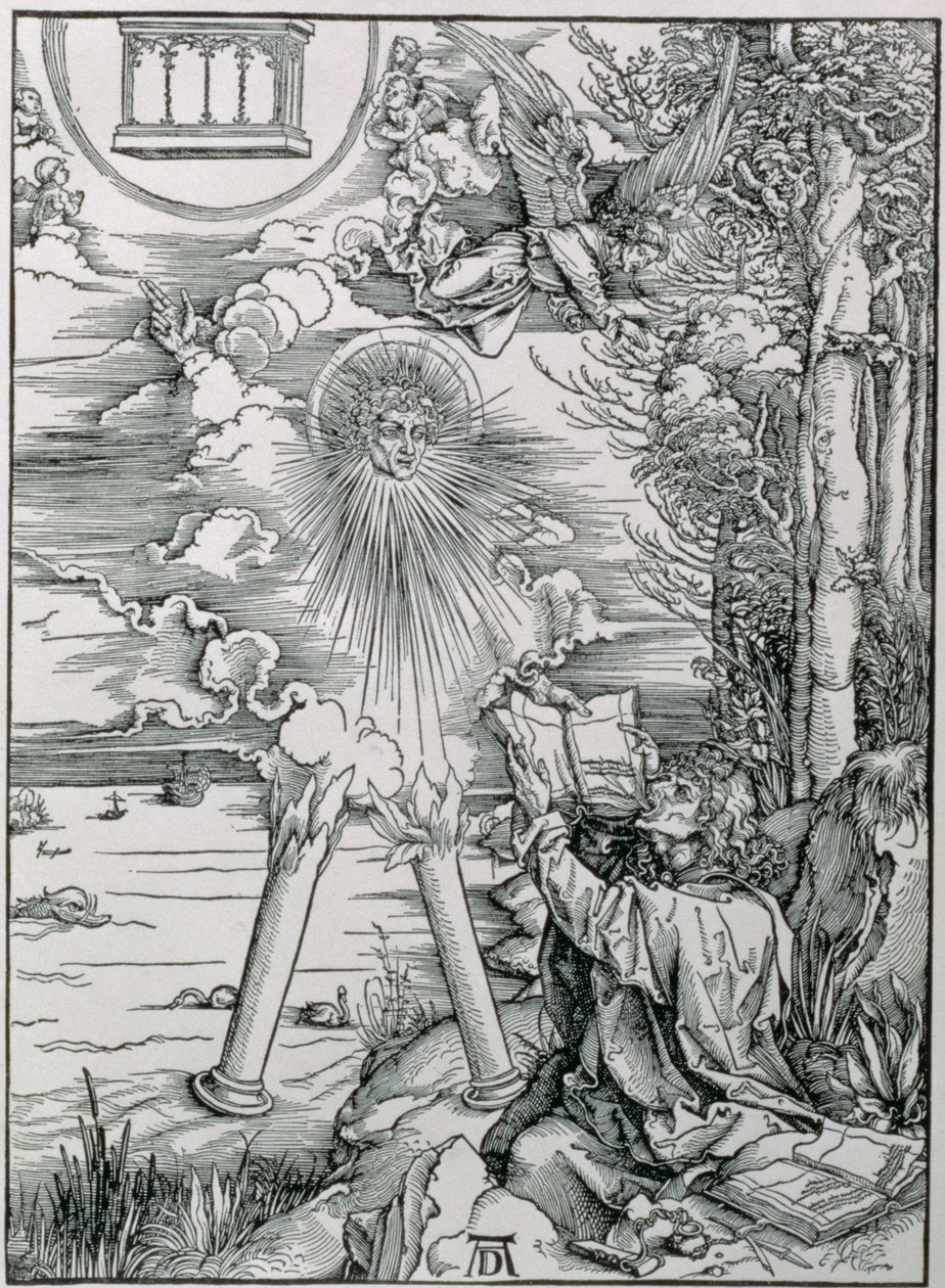 Saint Jean dévorant le livre de 