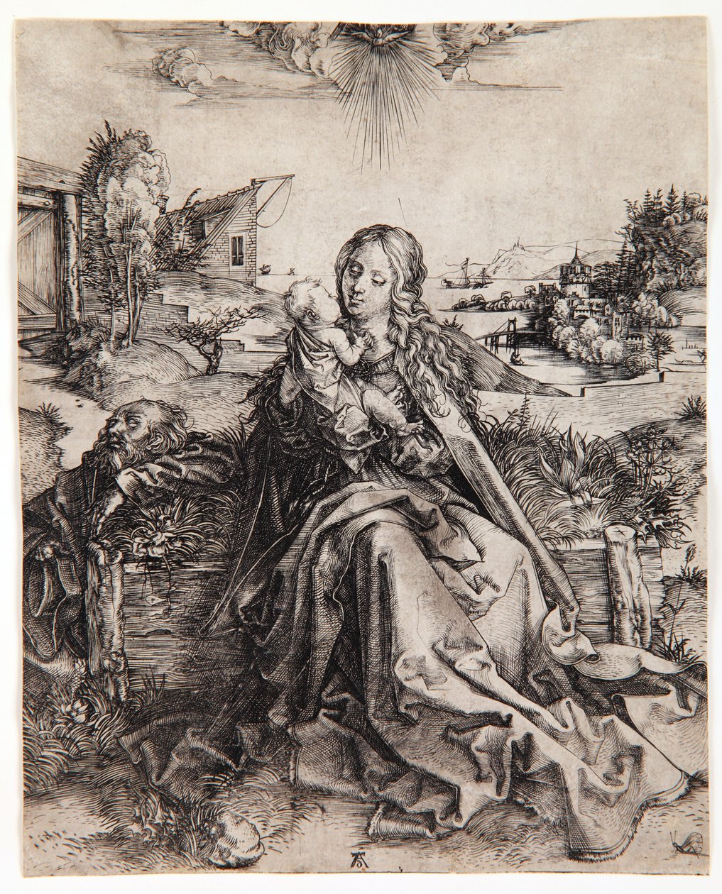 La Vierge au papillon, c.1495 - Albrecht Dürer