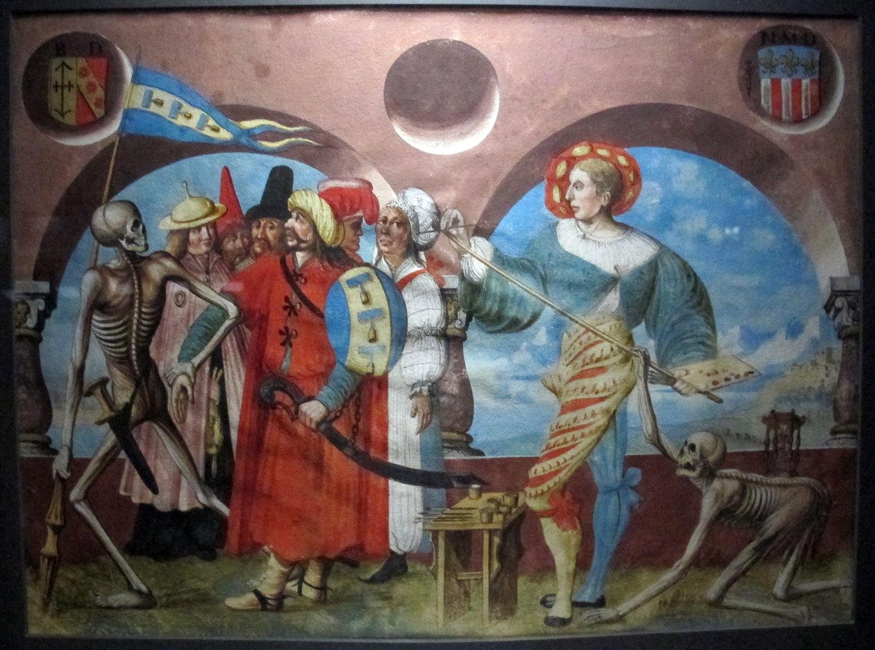 Copie de la danse macabre du cimetière dominicain de Berne - Albrecht Kauw
