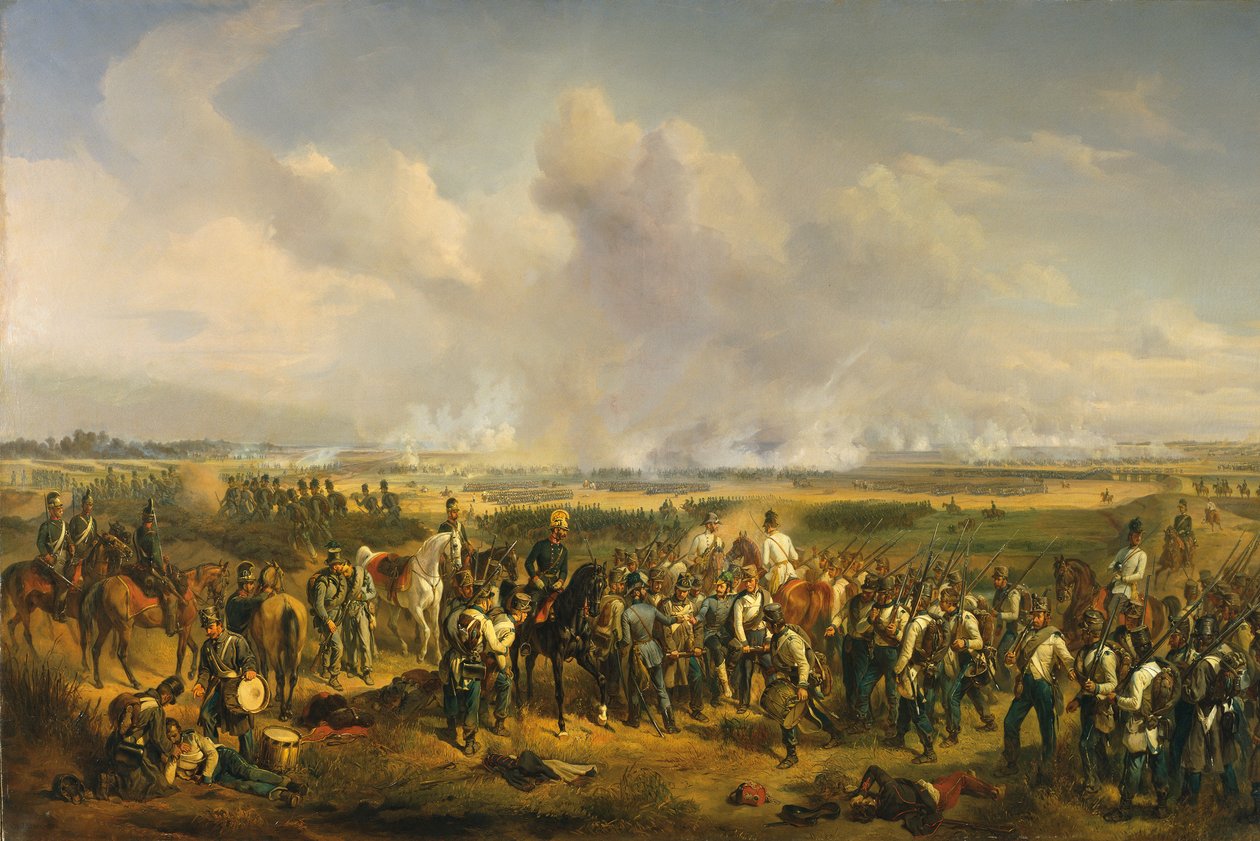 La Bataille de Szreg le 5 août 1849, 1853 - Albrecht Adam