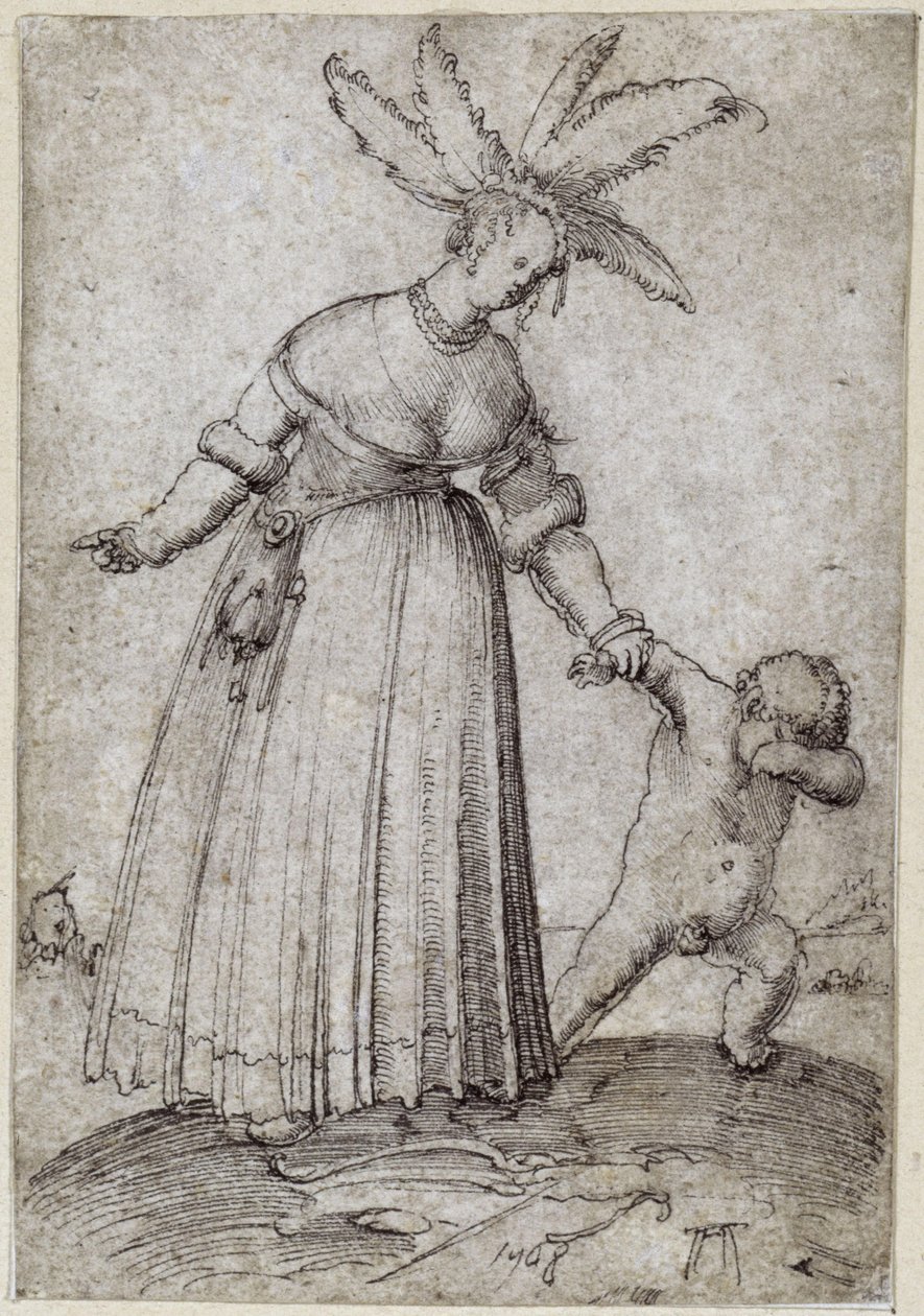 Altdorfer, Albrecht - Vénus et Cupidon - Albrecht Altdorfer