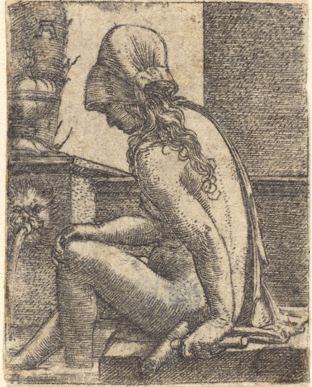 Femme se baignant - Albrecht Altdorfer