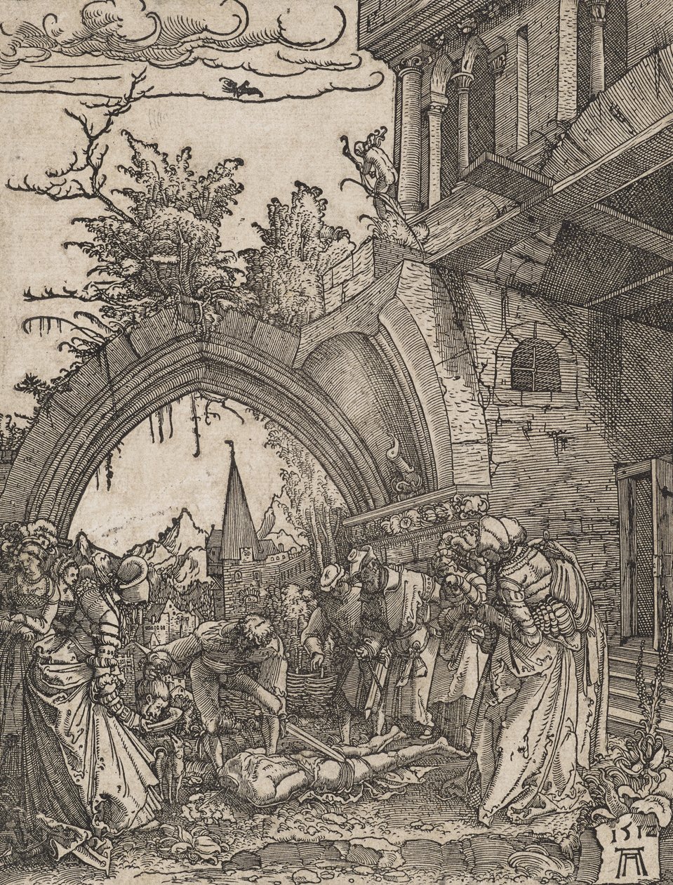 Décapitation de Jean-Baptiste, 1512 - Albrecht Altdorfer