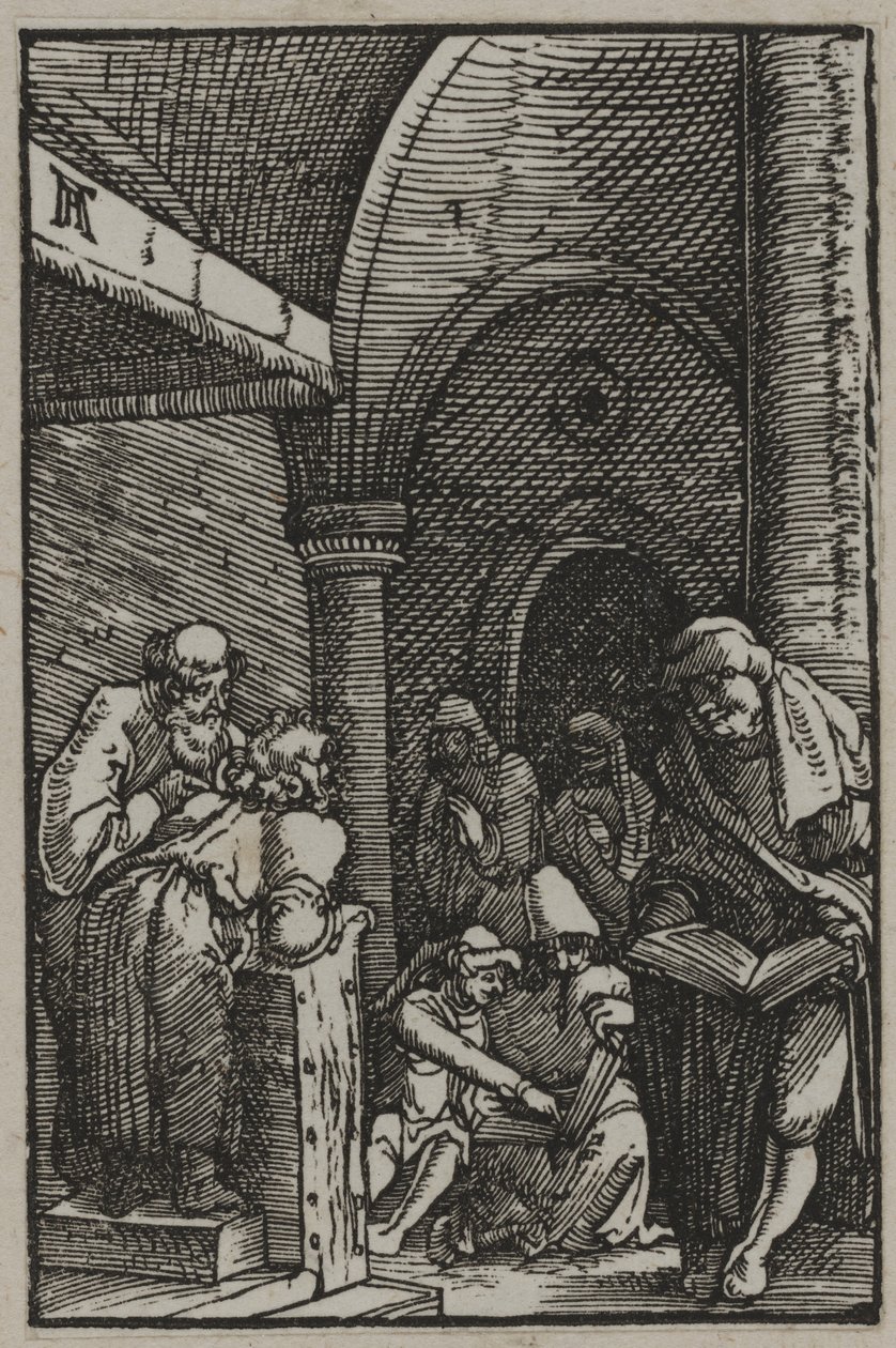 Christ parmi les docteurs, c.1515 - Albrecht Altdorfer