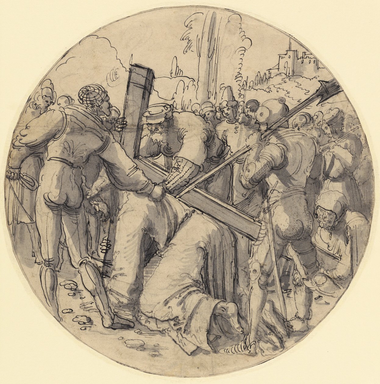 Le Christ portant la croix - Albrecht Altdorfer