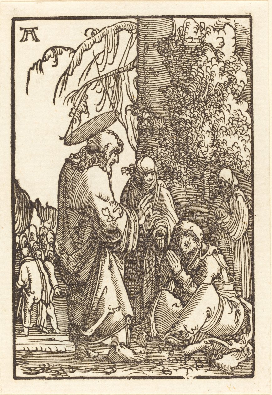 Christ prenant congé de Marie avant la Passion - Albrecht Altdorfer
