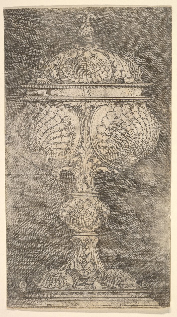 Gobelet couvert avec des coquillages - Albrecht Altdorfer