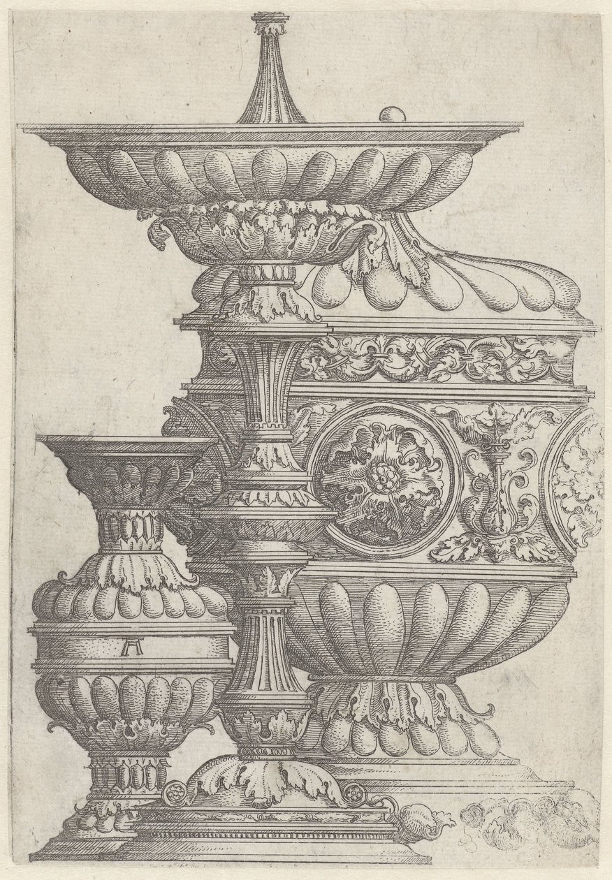 Trois gobelets décorés (Vases, cruches et gobelets) - Albrecht Altdorfer