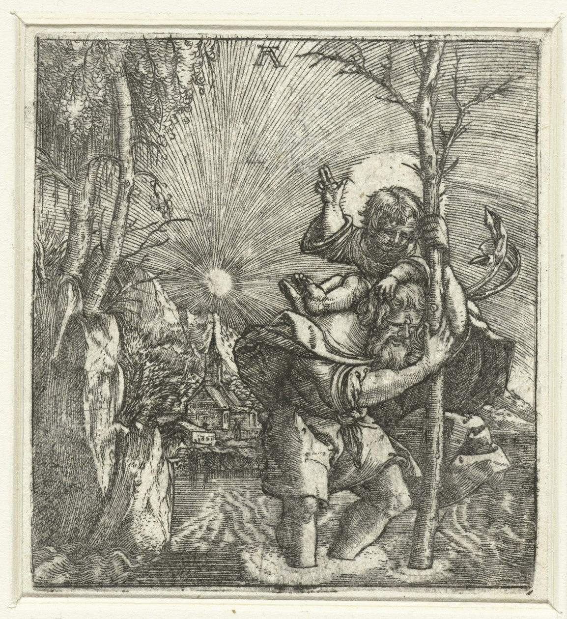 Saint Christophe - Albrecht Altdorfer