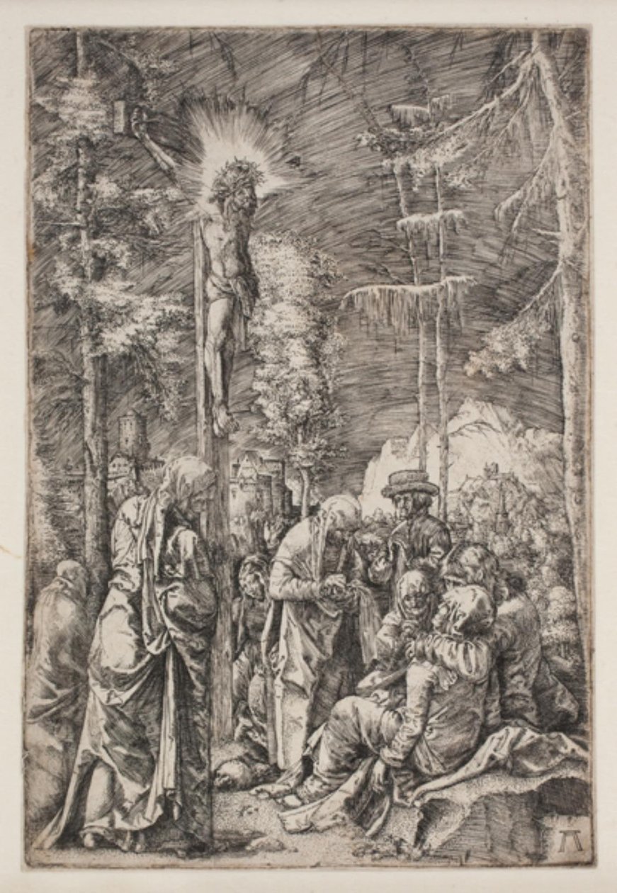 Christ sur la croix - Albrecht Altdorfer