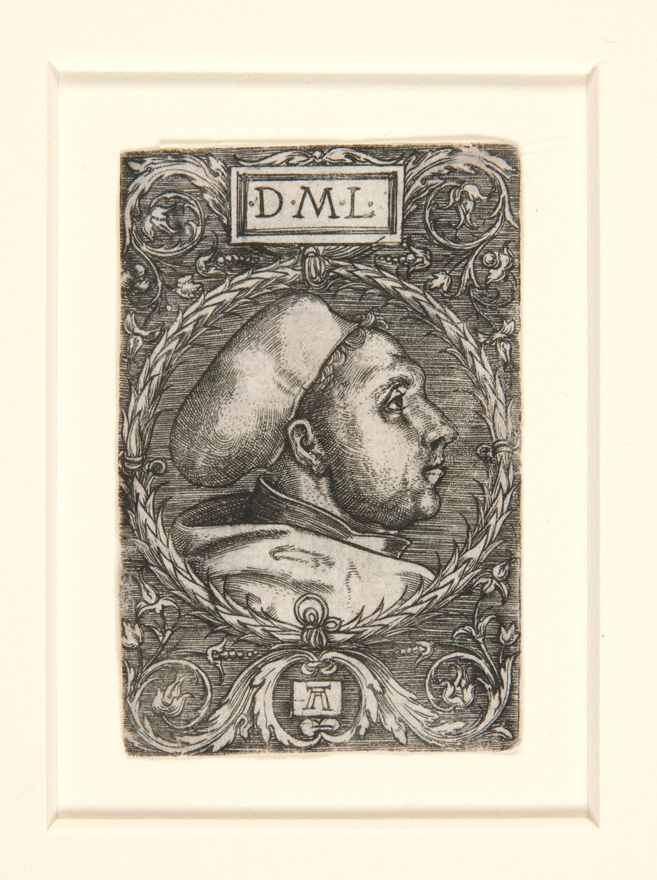 Martin Luther avec un bonnet doctoral - Albrecht Altdorfer