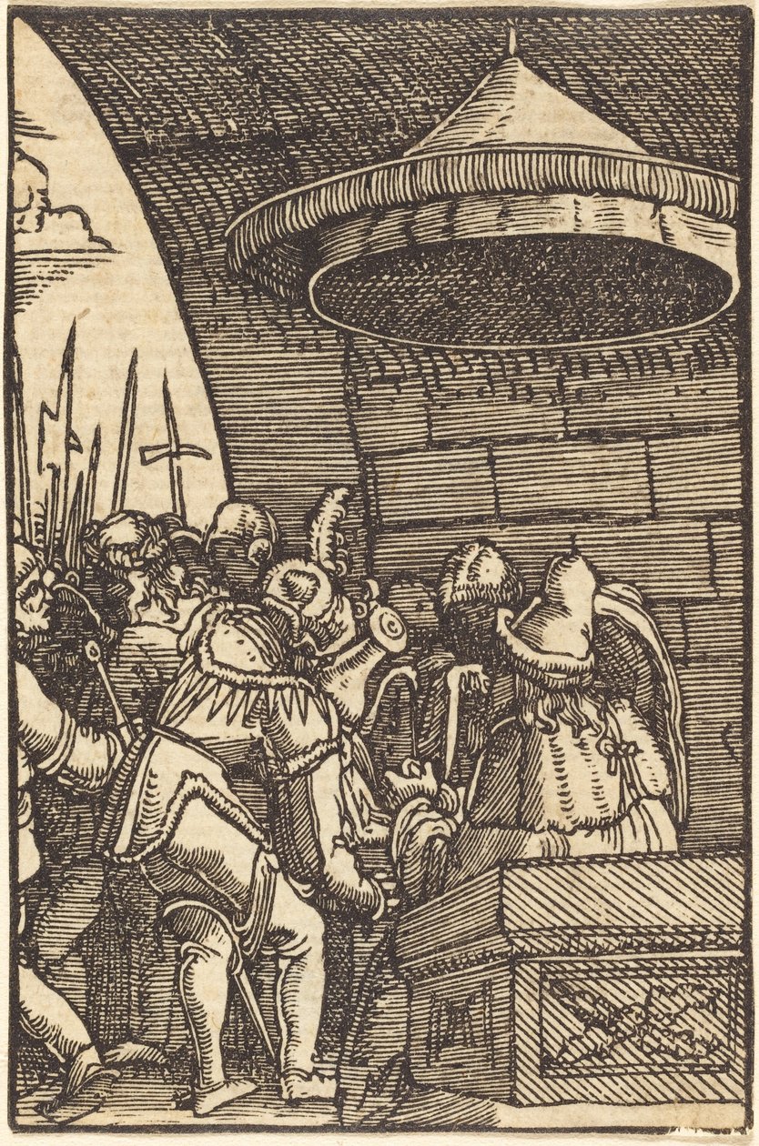 Pilate se lavant les mains - Albrecht Altdorfer