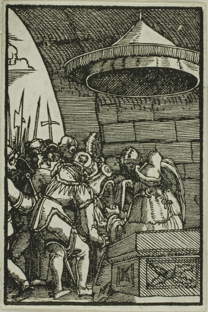 Pilate se lavant les mains, de La Chute et la Rédemption de l