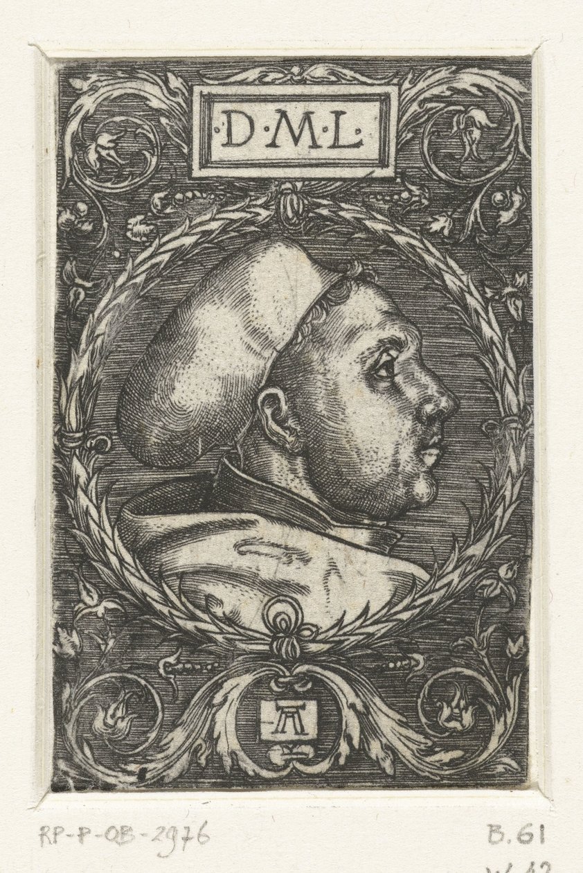 Portrait de Martin Luther - Albrecht Altdorfer