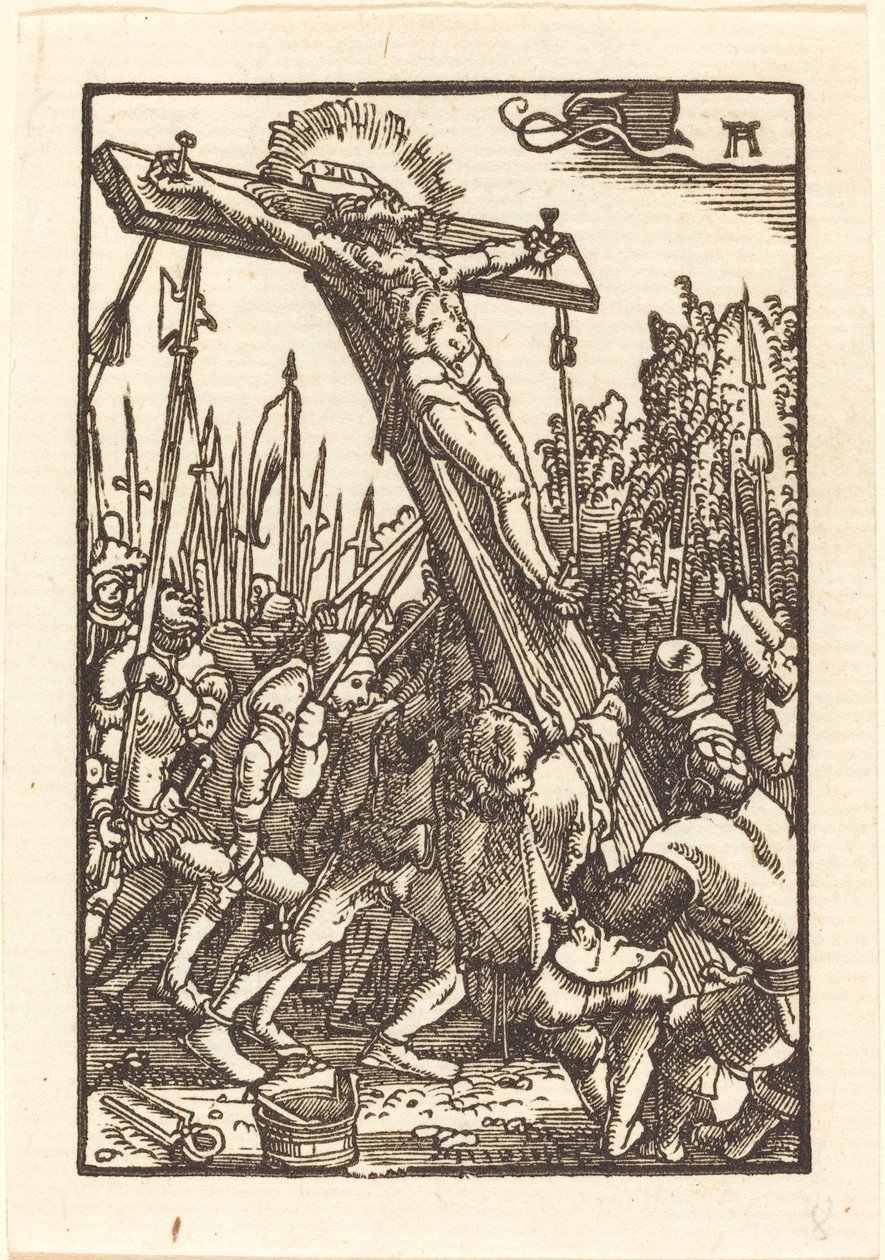 La levée de la croix - Albrecht Altdorfer