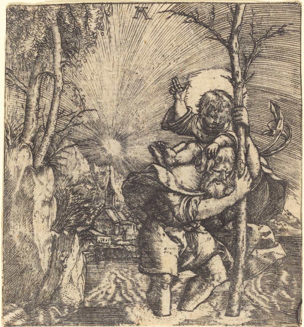 Saint Christophe - Albrecht Altdorfer