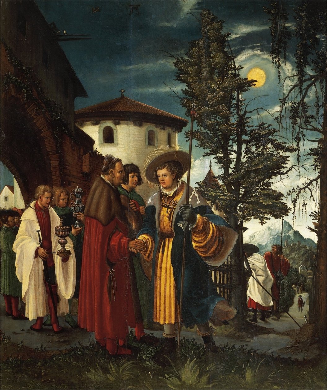 Le départ de Saint Florian - Albrecht Altdorfer