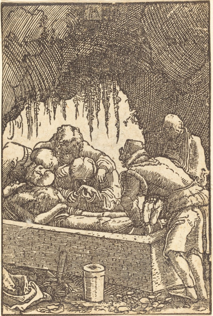 La Mise au tombeau - Albrecht Altdorfer