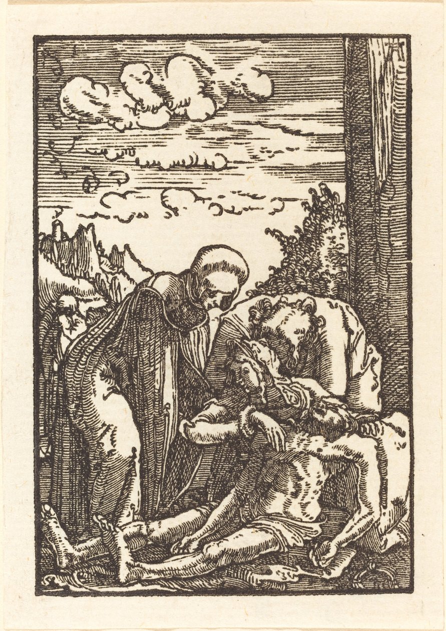 La Lamentation sous la Croix - Albrecht Altdorfer