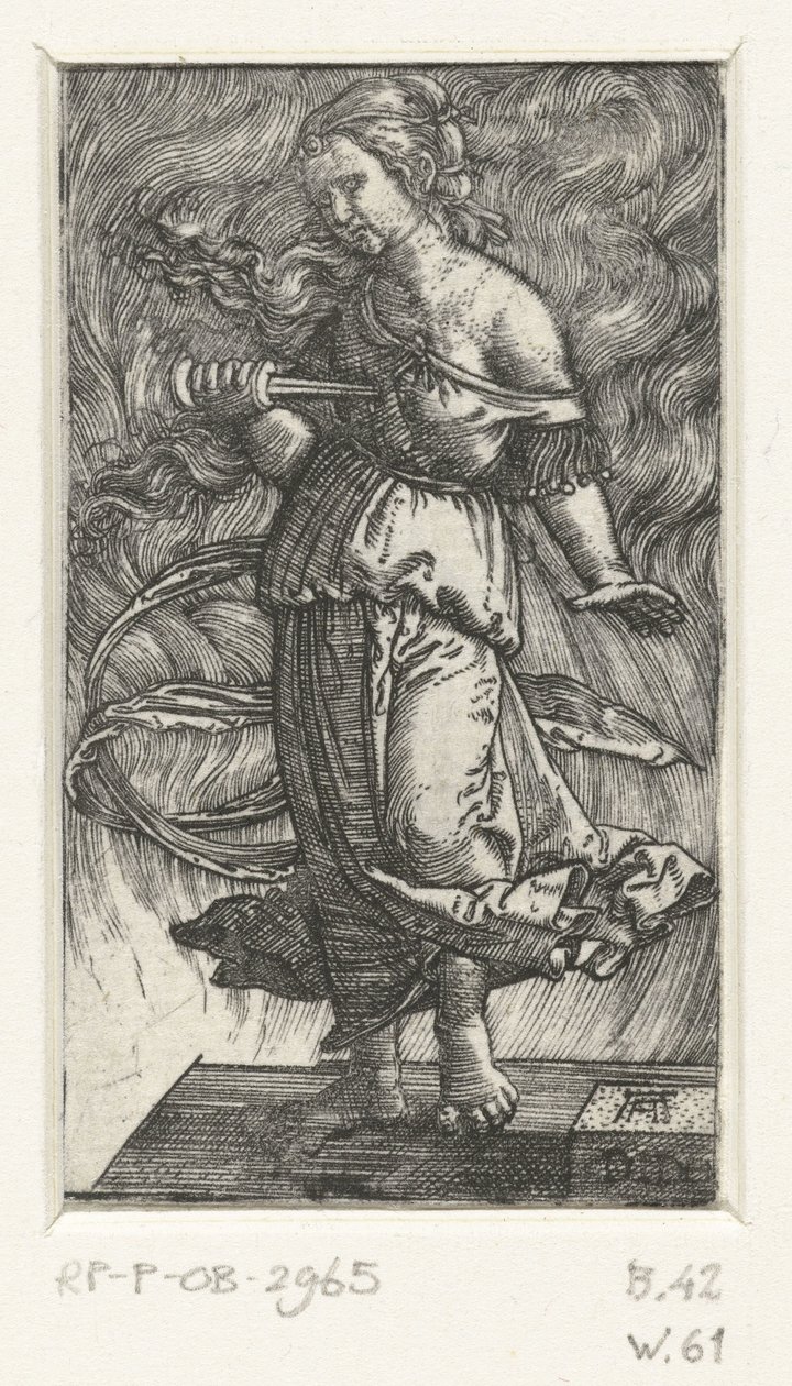 Suicide de Didon - Albrecht Altdorfer