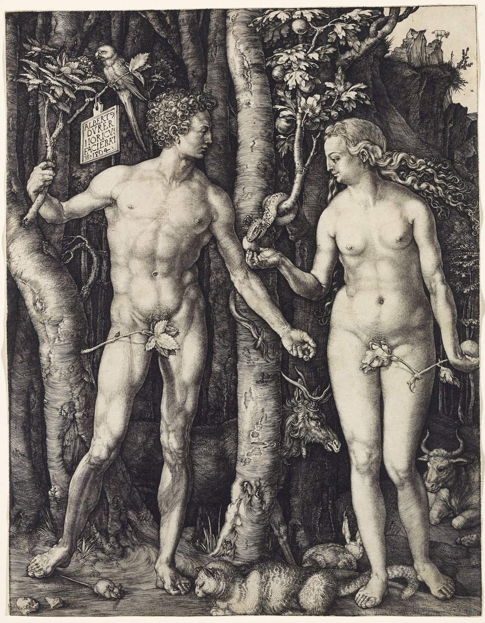 Adam et Eve - Albrecht Dürer