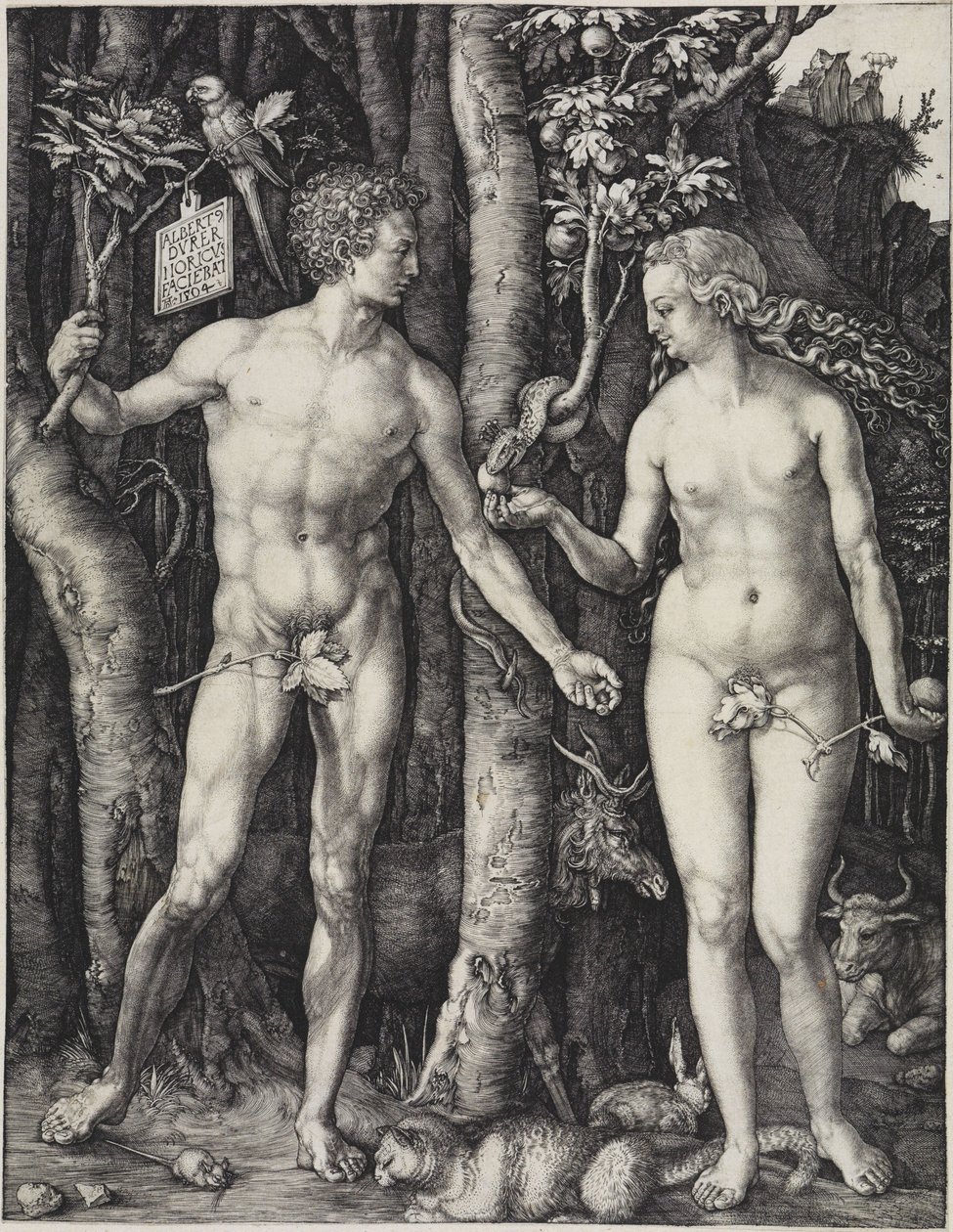 Adam et Ève - Albrecht Dürer